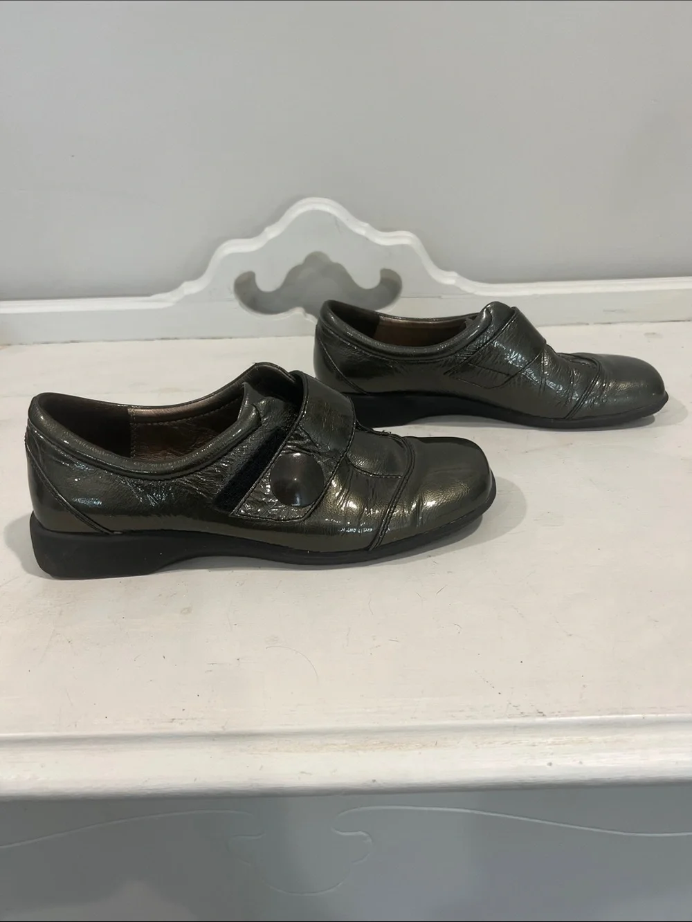 Josef Seibel Olive Green Logo Casual Shoe